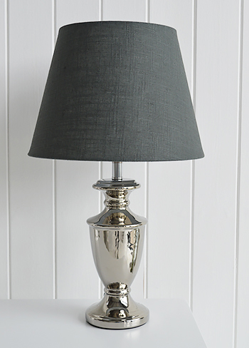 Kensington grey lamp shade