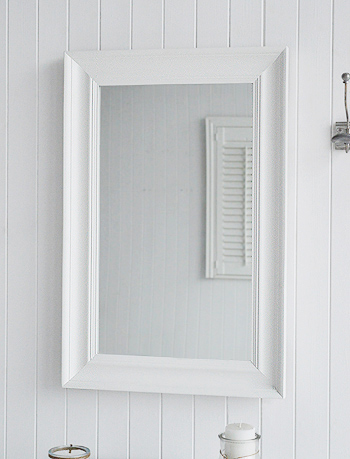 Large White Wall Mirror