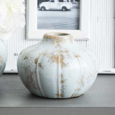 The Blue Hill Vase -  coastal and modern farmhouse interiors and decor