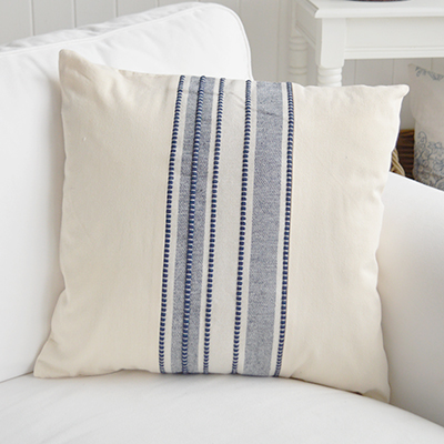 Style the Chadwick Cushion Cover with white furniture and natural textures for a relaxed Hamptons interior.