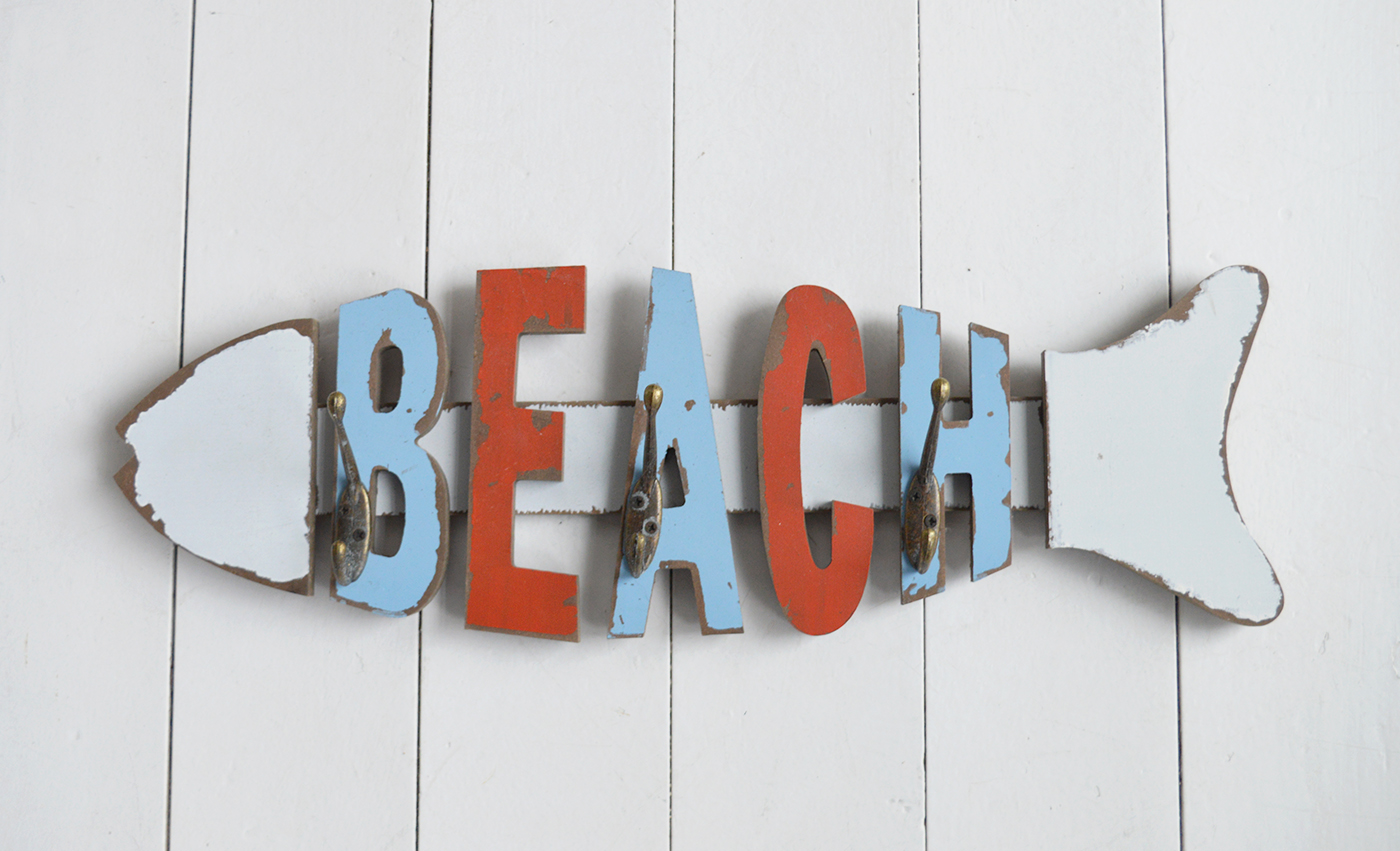 Beach wall Hooks