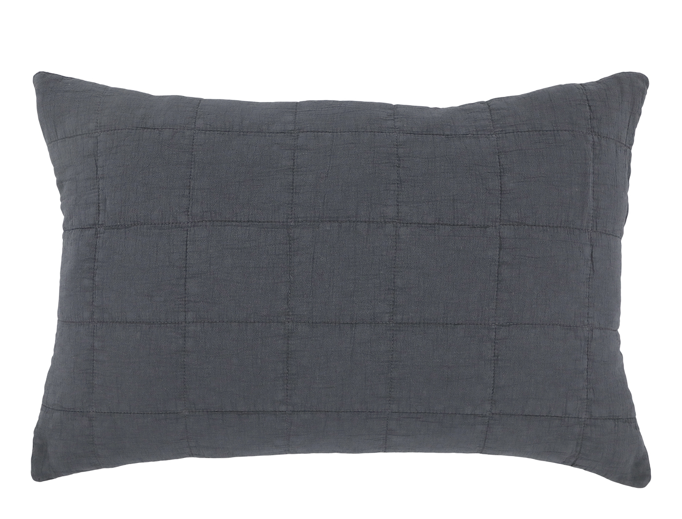 Piermont Midnight Blue Cushion and Quilt -  New England Style Cushions for coastal, modern farmhouse and country Interiors