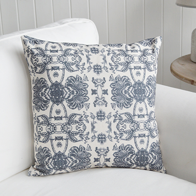 Navy Blue Willington Cushion Cover 