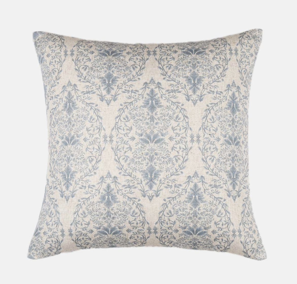 Bristol Ornate soft blue cushions - Luxury New England style cushions ...