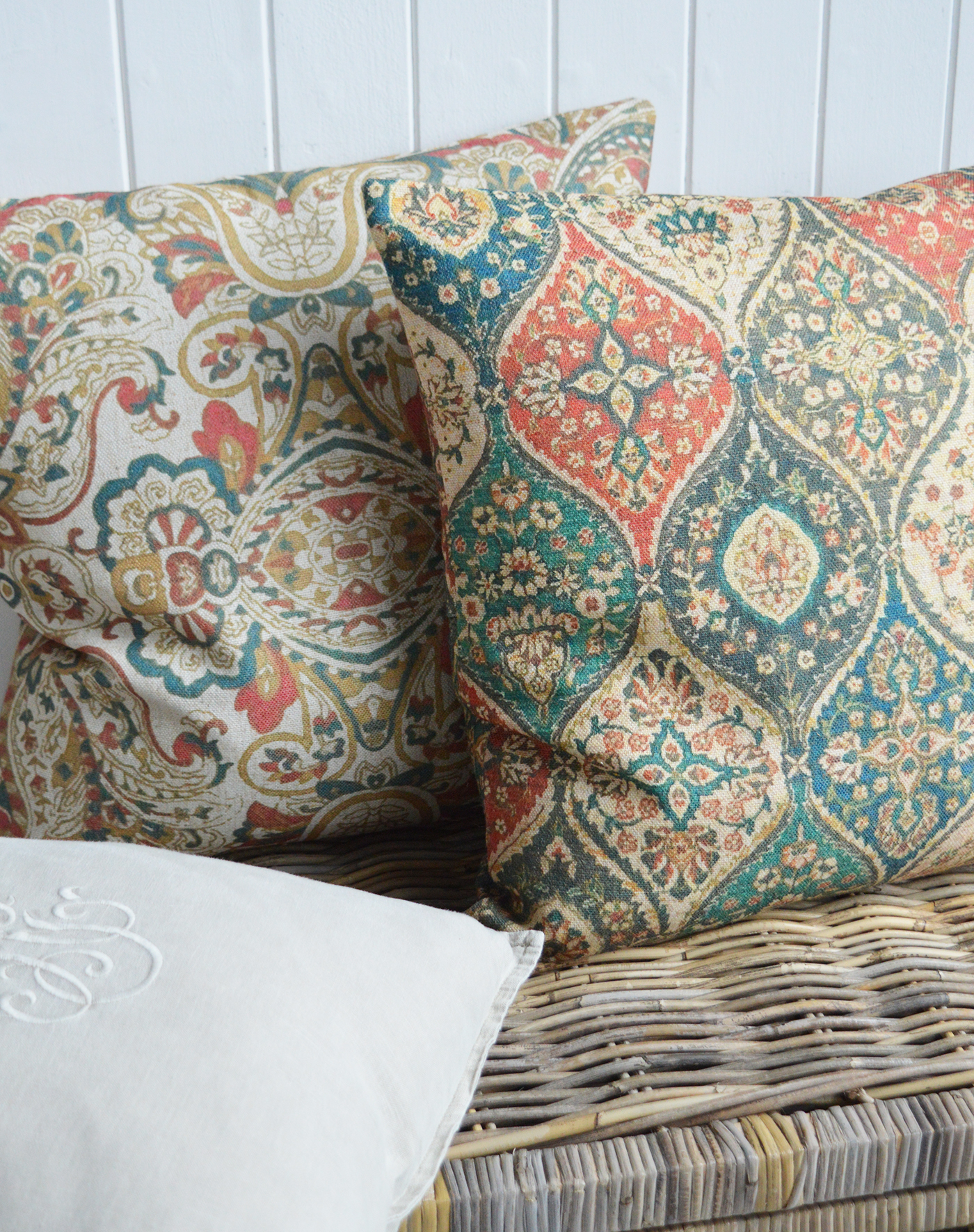 Oakdale and Maple Grove cushion  - Hamptons, New England farmhouse and coastal cushions and interiors