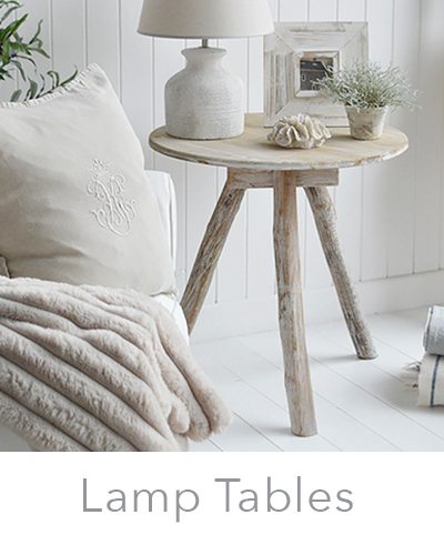 Hallway Lamp Tables, for furniture in small halls and entry ways