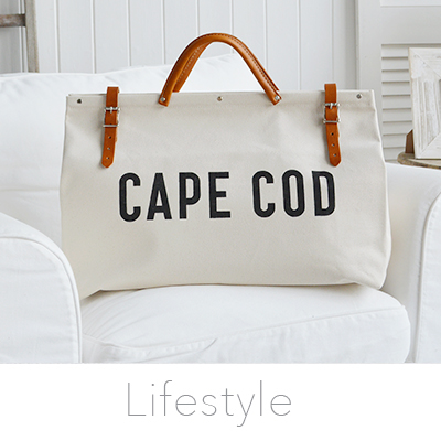 Get the laid back lifestyle of the New England style with our range of bags, scarves, jewellery and more from The White Lighthouse Furniture